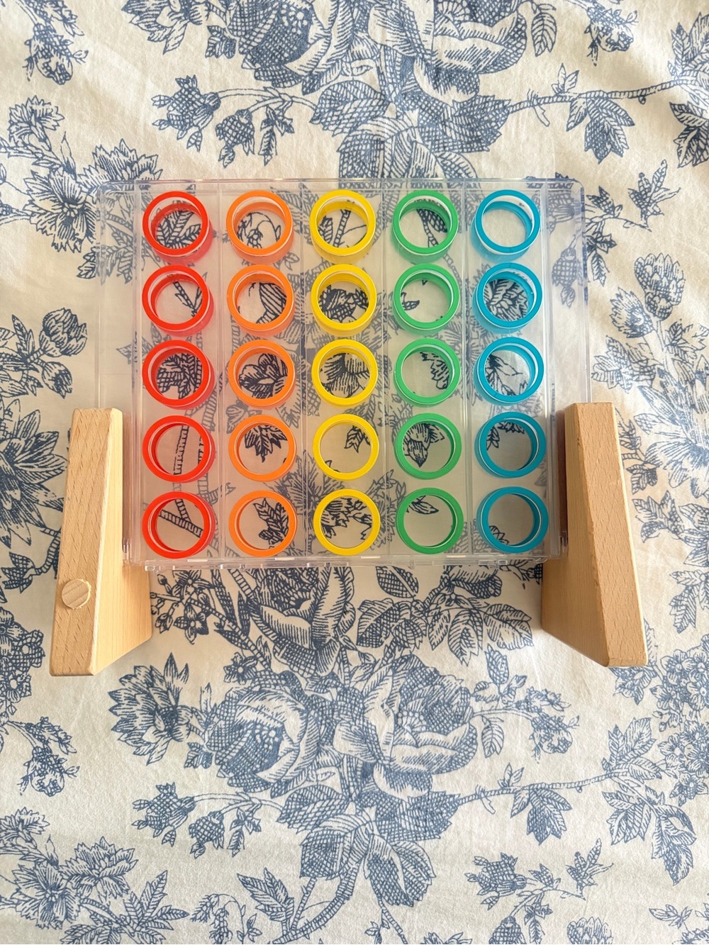 Lovevery drop and match dot catcher